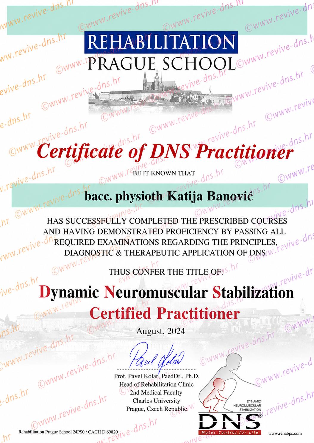 certifikat practicioner