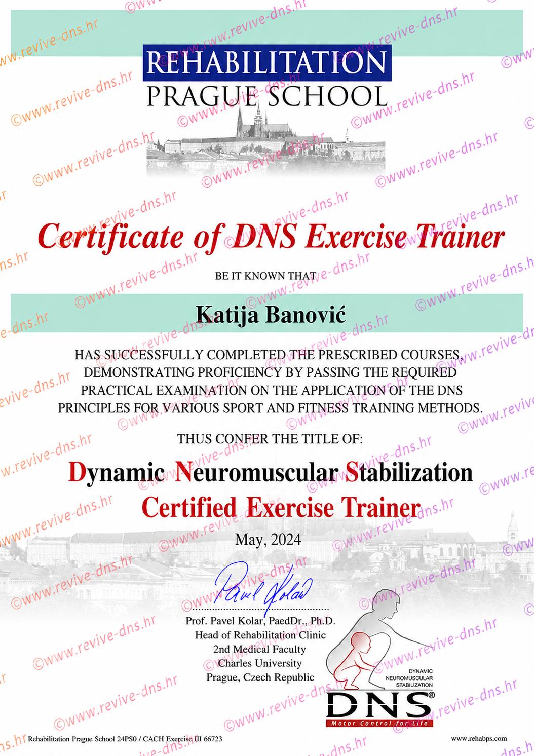 certifikat trainer